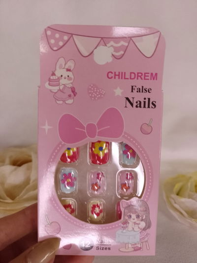 Uñas postizas Childrem 