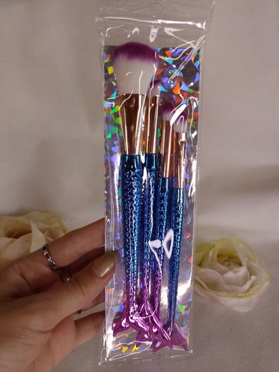 Brochas cola de sirena x4