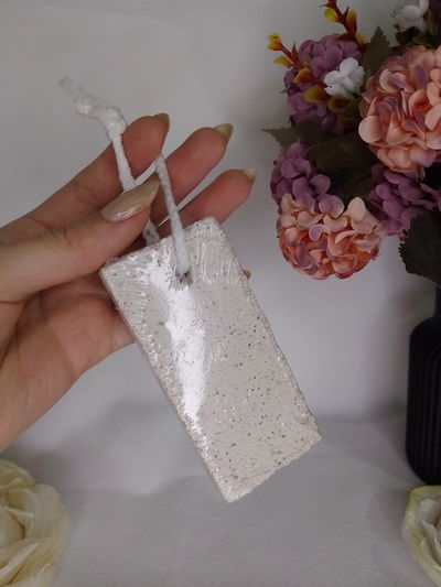 Piedra pómez rectangular