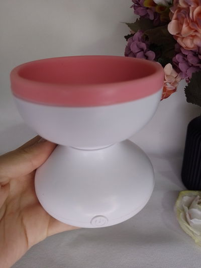 Limpiador de brochas de maquillaje 