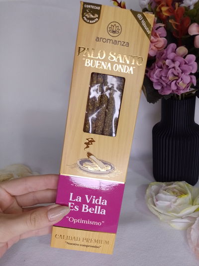 Sahumerio Palo Santo "BUENA ONDA" AROMANZA