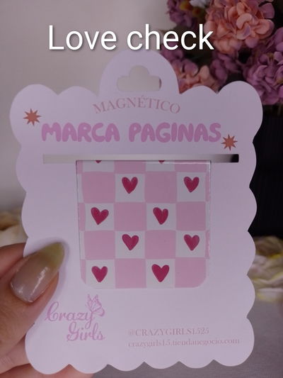 Marca páginas magnético 