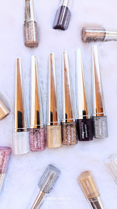 Delineador con glitter Mely x1