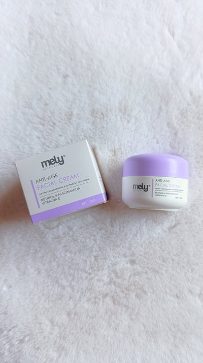Crema facial Mely Anti Agex1