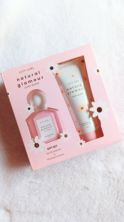  Set de perfume + crema corporal City Girlx1