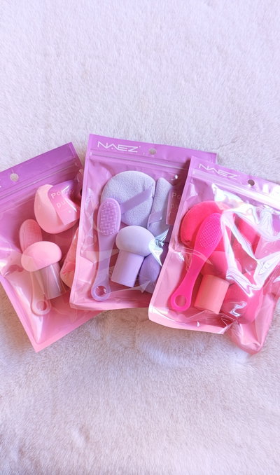 Pack de 3 set de aplicadores, esponjas