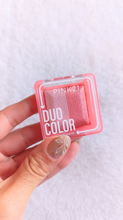 Iluminador Duo Pink 21 en polvo x1