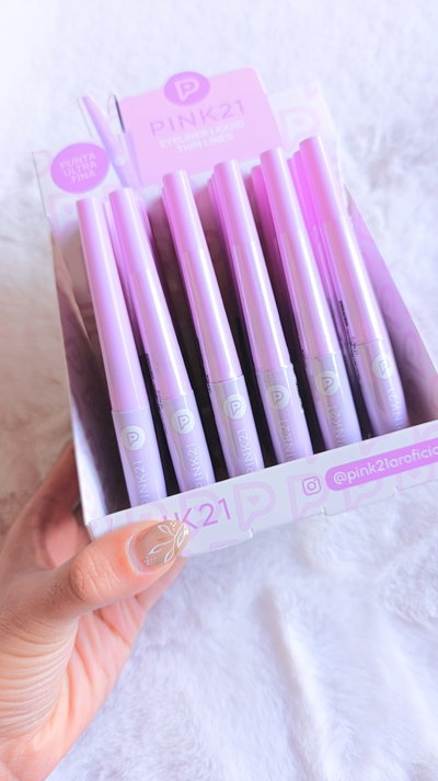 Caja de 24 Delineadores líquidos Pink 21 