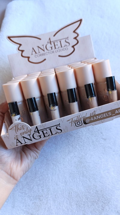 Caja de 24 correctores con esponja push 4 Angels 
