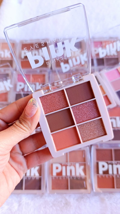 Sombra Pink 6 colores x1
