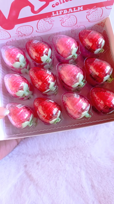 Caja de 24 bálsamo frutilla Pink 21 