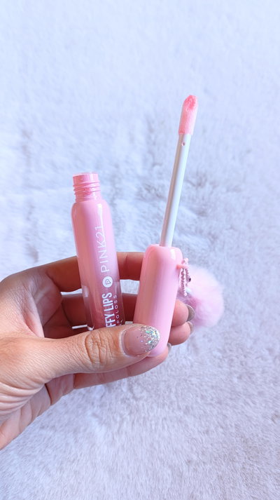 Gloss Pink 21 pompón x1