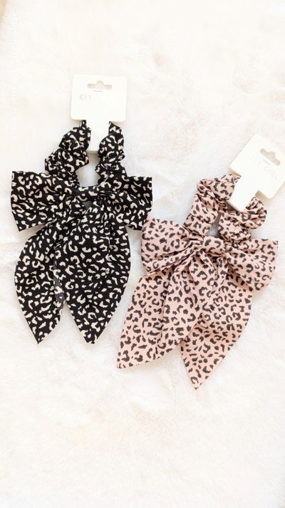 Moño animal print x2 SURTIDO