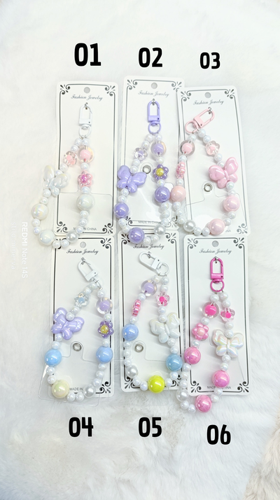 Strap para celular/ llavero Mariposa x1