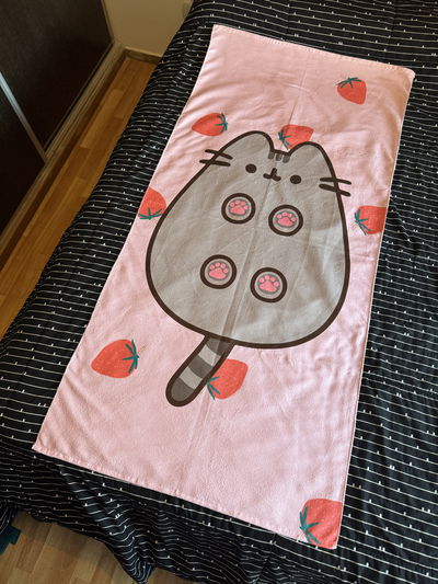 TOALLON ANIMADO PUSHEEN FRUTILLA
