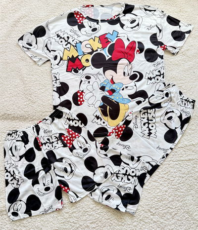 PIJAMA 3 PIEZAS ADULTO IMPORTADO MINNIE
