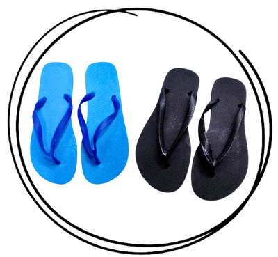 Ojota tiras lisas hombre Maia 39/44