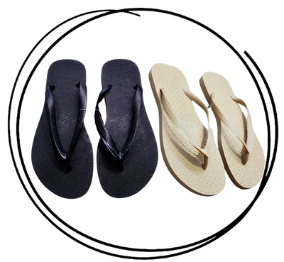 Ojota tiras lisas dama Maia 35/40