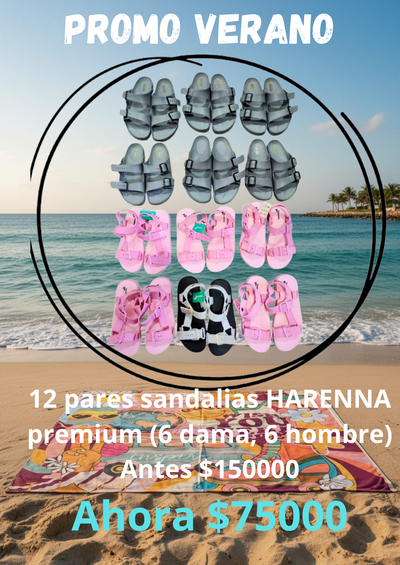 LIQUIDACIÓN Harenna 6 Biker Hombre 6 sandalias dama