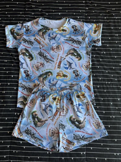 PIJAMA CORTO INFANTIL ITALIAN BRAINROT