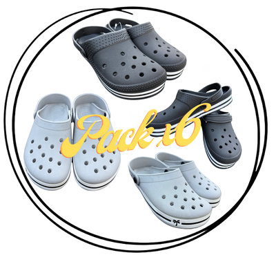 PROMO Pack x6  Zueco nacional Clásico unisex 41/44 Livianos