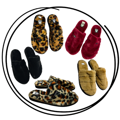 Pantufla simil piel clásica unisex 35/46