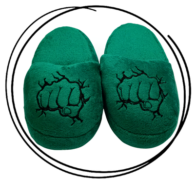 Pantuflon animado premium HULK