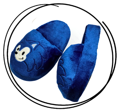 Pantuflon animado premium SONIC