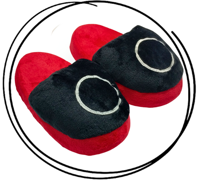 Pantuflon animado premium Juego del Calamar círculo 