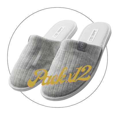 Pack x12 Pantufla morley clásica hombre 39/46