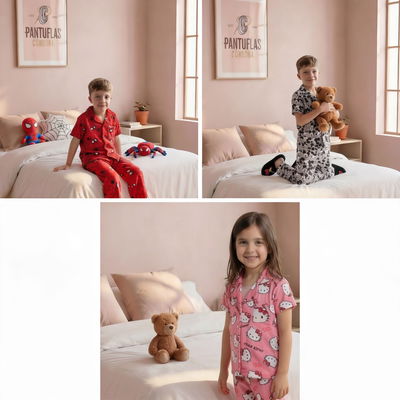  CAMISERO INFANTIL VARIOS DISEÑOS [LARGO]