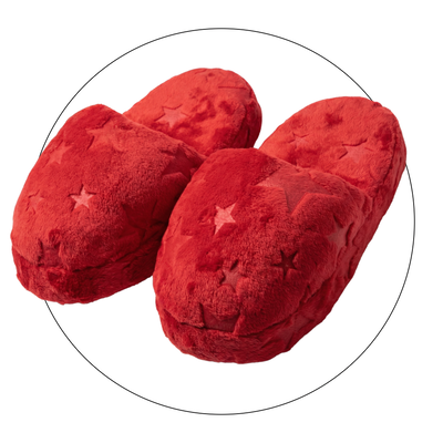 Pantuflon animado premium ESTRELLAS PASIÓN 