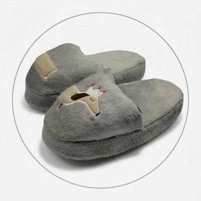 Pantuflon animado premium perrito salchicha