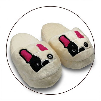Pantuflon animado premium Bull Dog Frances