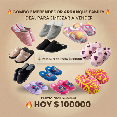 COMBO EMPRENDEDOR ARRANQUE FAMILY 🔥