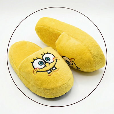 Pantuflon animado premium Bob esponja