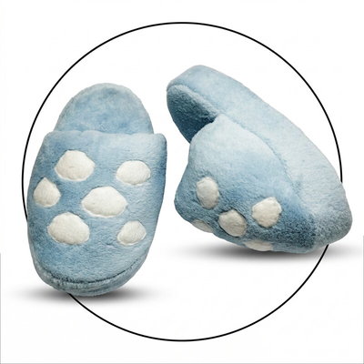 Pantuflon animado premium nubes