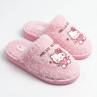 Pack x6 Pantufla personajes varios niños peluche 27/28 al 33/34