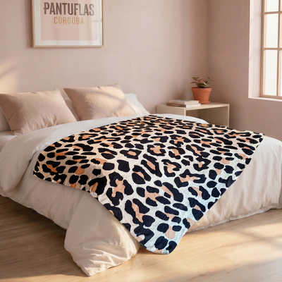 MANTA PRINT LEOPARDO 150x150 [POLAR SOFT]