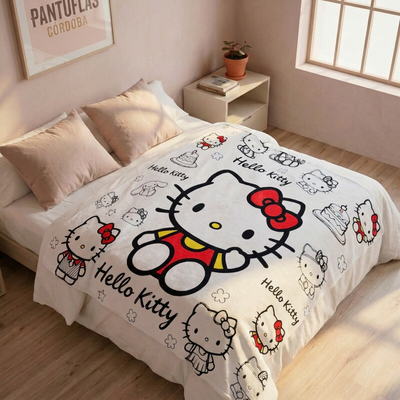 MANTA KITTY BLANCO 150x150 [POLAR SOFT]