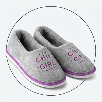 Pantufla hornito dama chenille chic 35/40