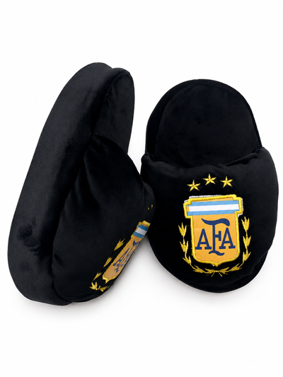 Pantuflones AFA Animados Bordados | Alta Rotación (Línea Económica)
