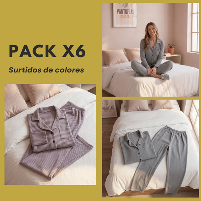 PROMO PACK X6 CAMISERO DARLON DE MORLEY PREMIUM [MANGA LARGA] 