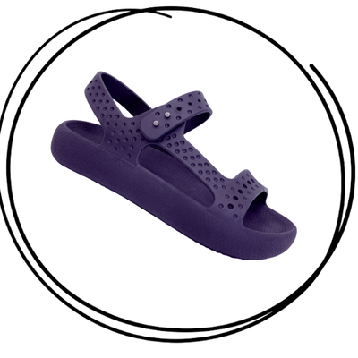 Sandalia Teva inyectada full plastic 35-40, durable y cómoda