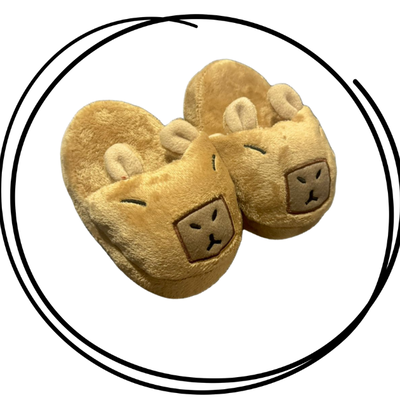 Pantuflon animado premium capibara