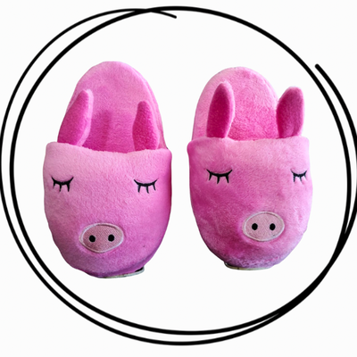 Pantuflon animado premium CHANCHITO