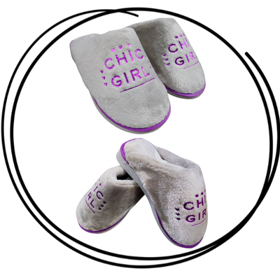 Pantufla dama chenille chic 35/40
