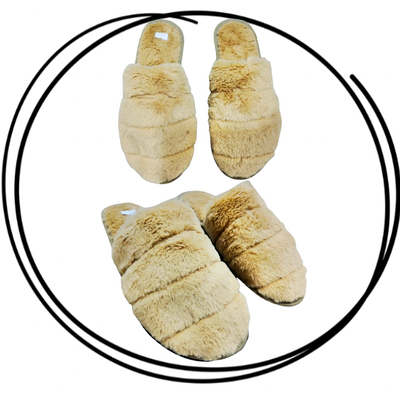 Pantufla simil piel clásica unisex 35/46