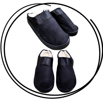 Pantufla Panda clásica base goma con abrigo 39/44