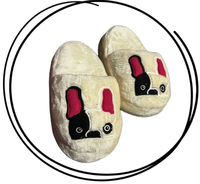 Pantuflon animado premium Bull Dog Frances